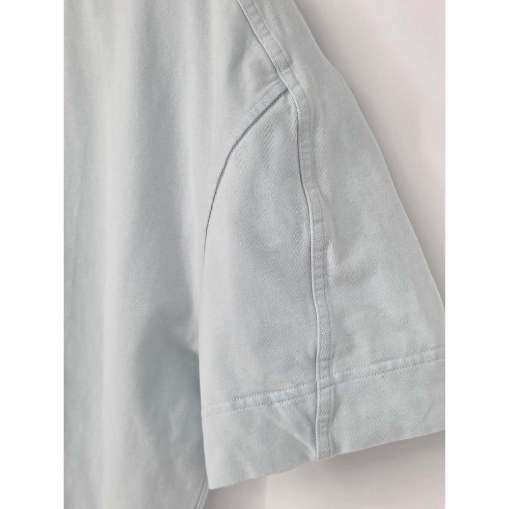 Lululemon Short Sleeve Sweatshirt Size L Baby Blue Oversized - Picture 3 of 14